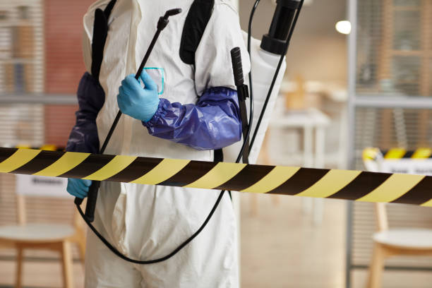 Professional Biohazard technician working in Hallandale, FL